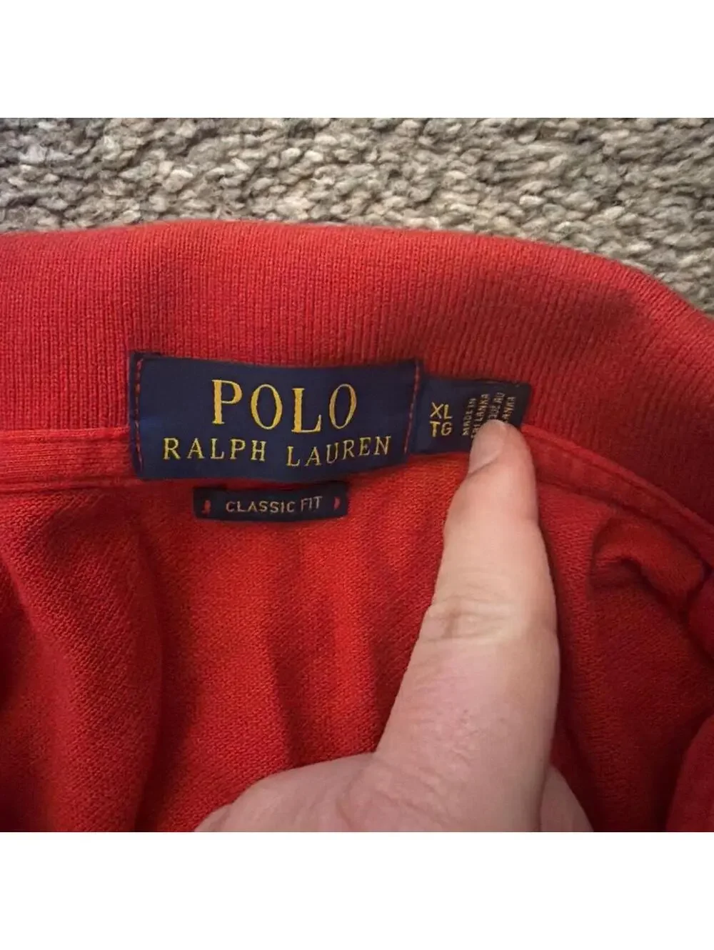 Polo Ralph Lauren Men's Red Polo-shirt